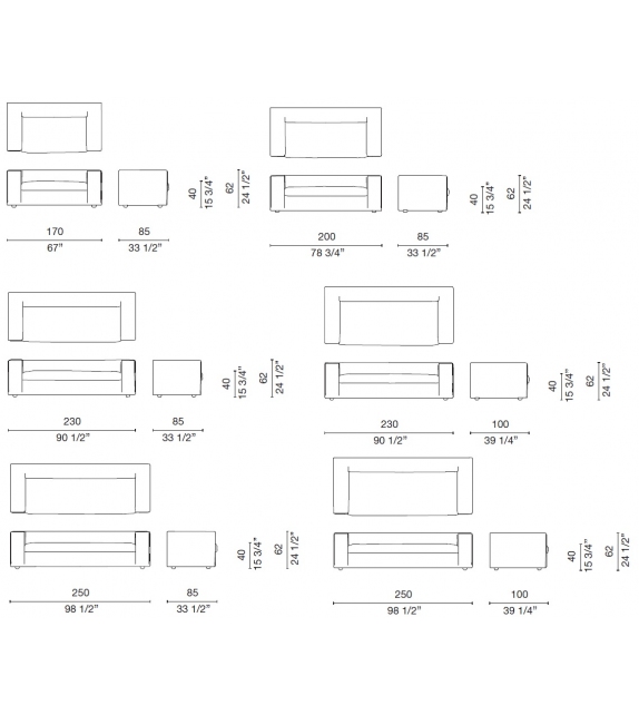 Cuba 25 Sofá Cappellini