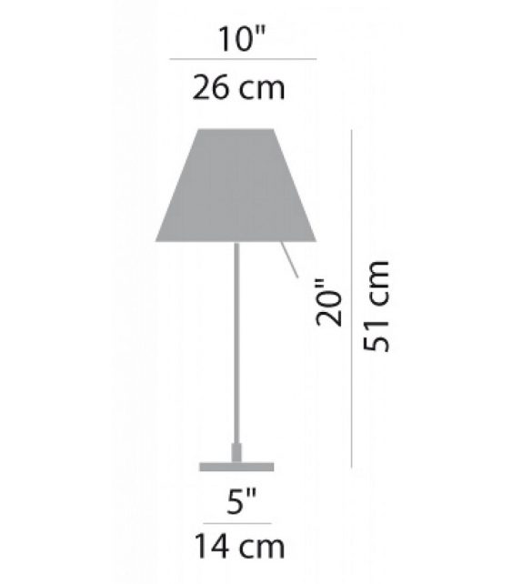 Costanzina LED Luceplan Lampada Da Tavolo