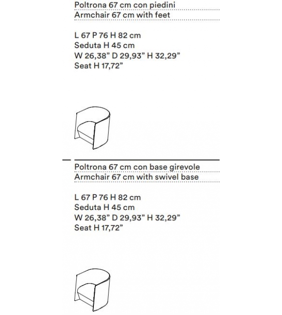 Pisa Tacchini Sessel