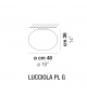 Lucciola Vistosi Ceiling Lamp