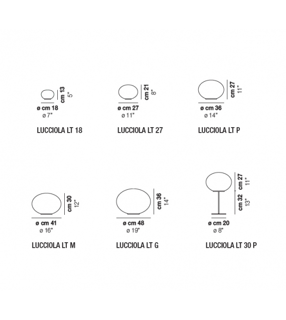 Minigiogali Vistosi Lámpara de Mesa