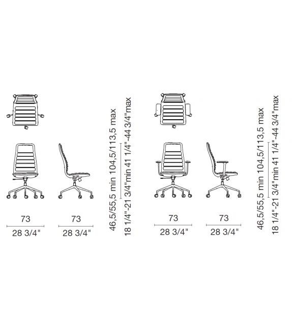 Lotus (Medium) Silla En Las Ruedas Cappellini