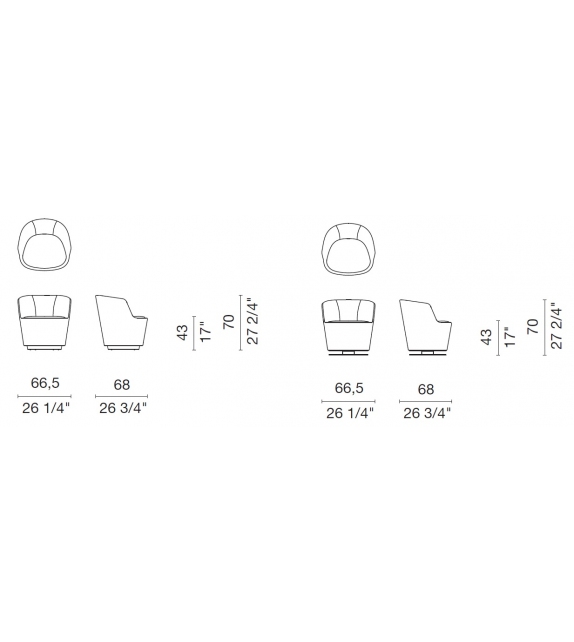 Orla Cappellini Petit Fauteuil