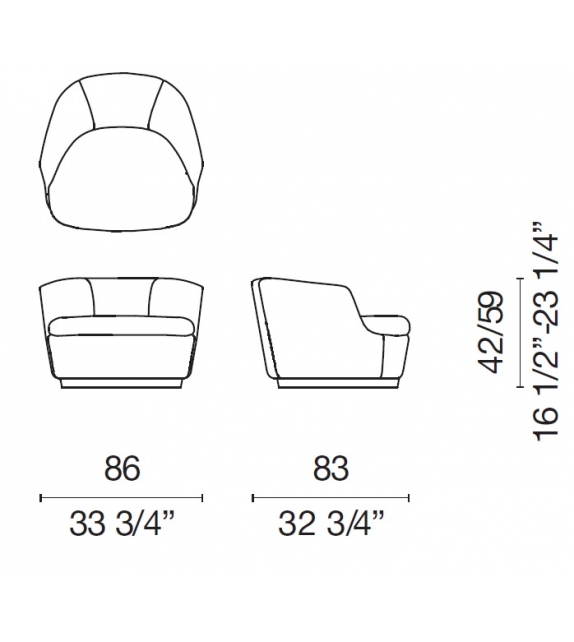 Orla Poltrona Cappellini