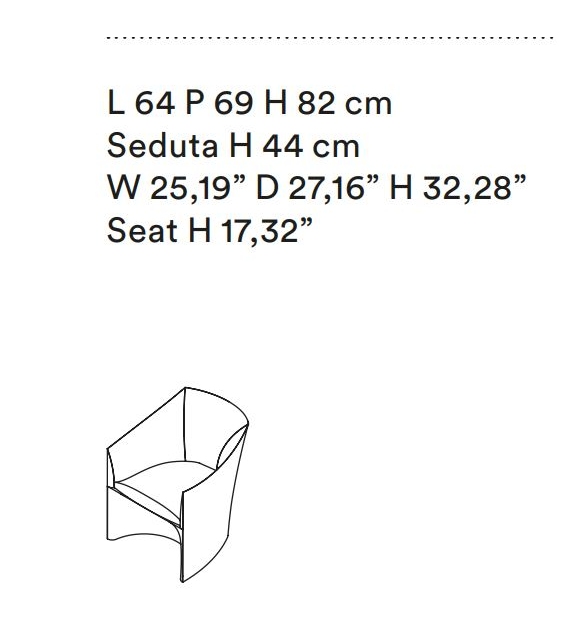 Mayfair  Tacchini Sessel