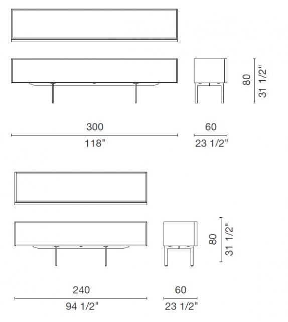 Lochness Sideboard Cappellini