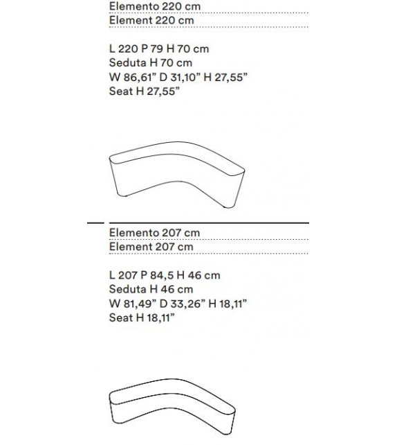 Polar Perch Tacchini Modular System