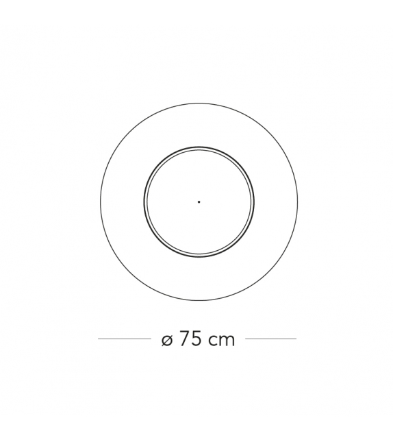 Lunaire Fontana Arte Applique