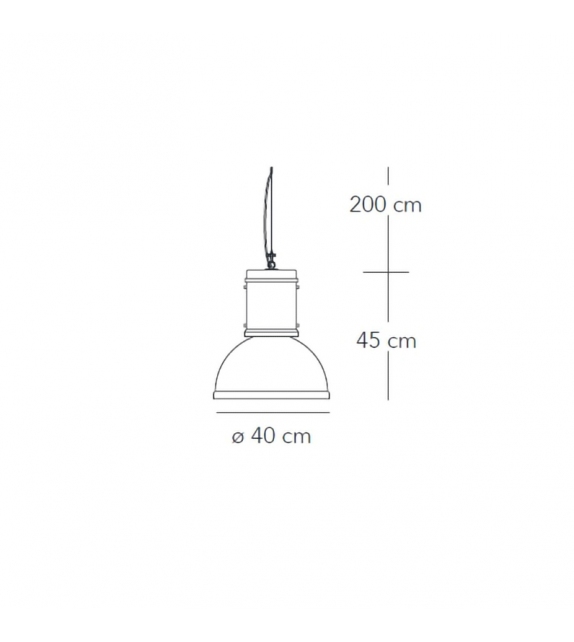 Lampara Fontana Arte Suspension