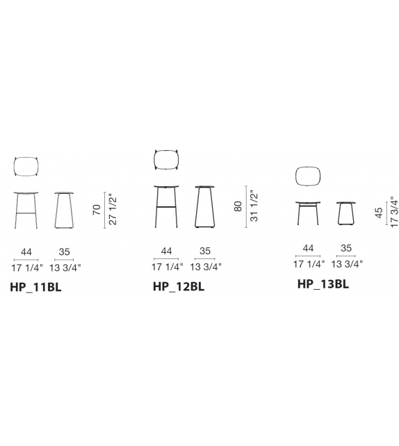 Morrison Stool Cappellini