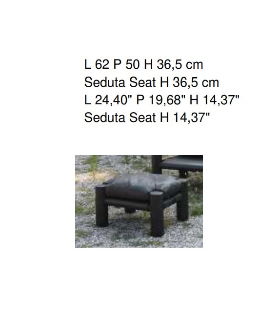 Elephant Tacchini Pouf