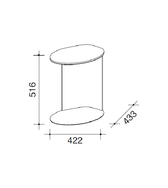 Gullwing Lema Side Table
