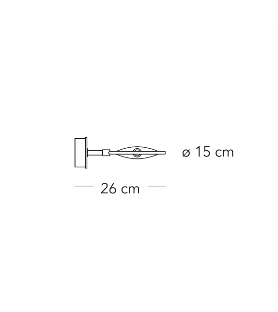 Nobi Fontana Arte Wall Lamp