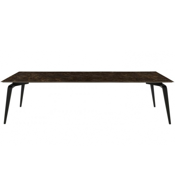 Odessa Ligne Roset Tavolo Con Piano In Gres Porcellanato