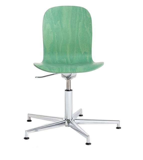 Tate Color Cappellini Sedia con Base 5 Razze