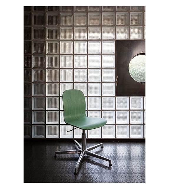 Tate Color Cappellini Silla con Base de 5 Radios