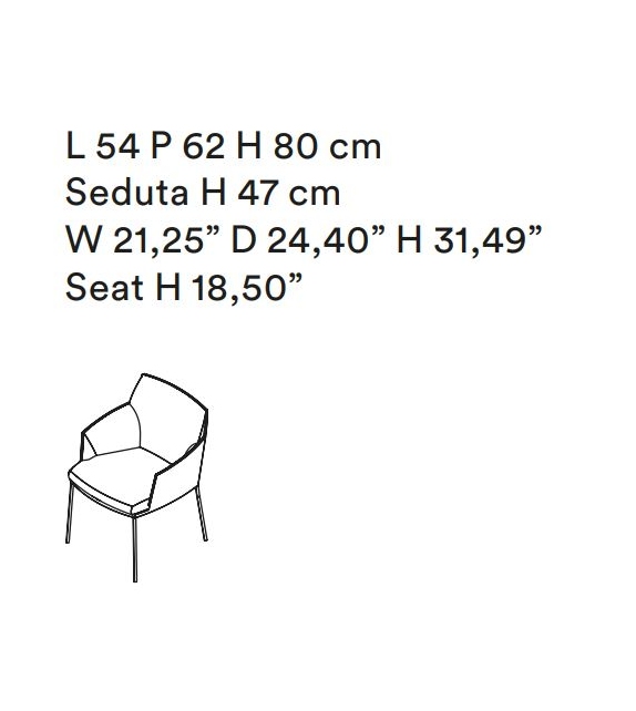 Montevideo Tacchini Silla