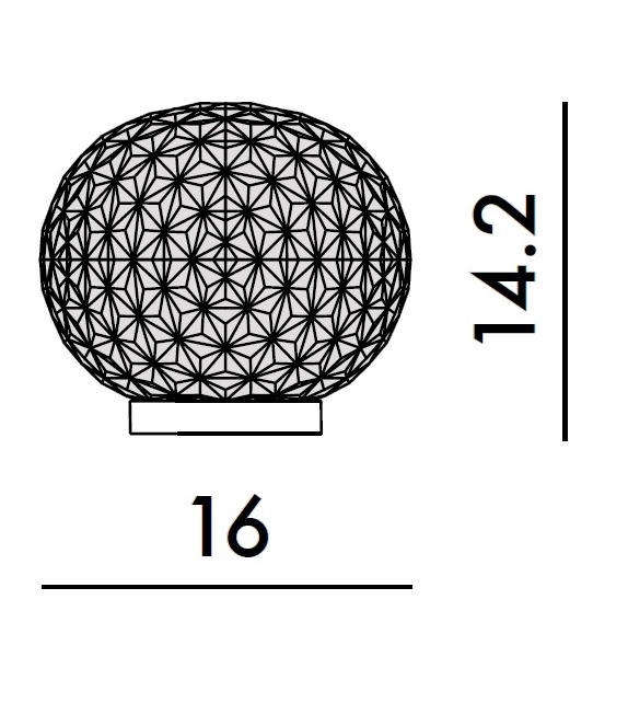 Ready for shipping - Mini Planet Kartell Table Lamp