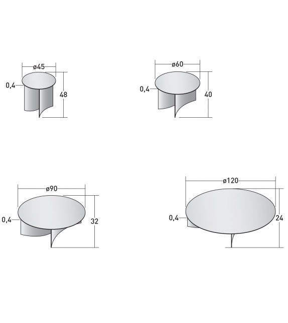 Pierre Flou Table D'Appoint