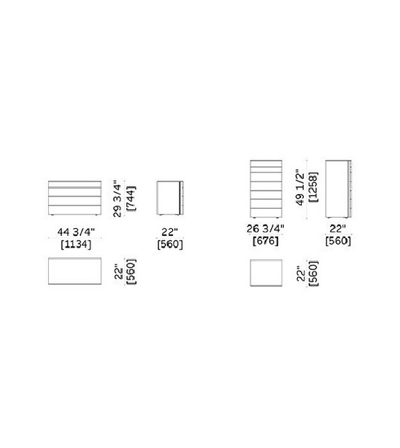 Florens Lema Chest of Drawers