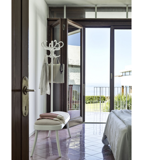 Coat Rack Bench Gebrüder Thonet Vienna Panca Appendiabiti