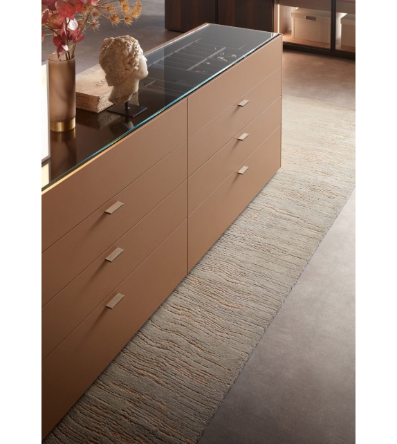 Isola Con Teca Lema Mueble Contenedor