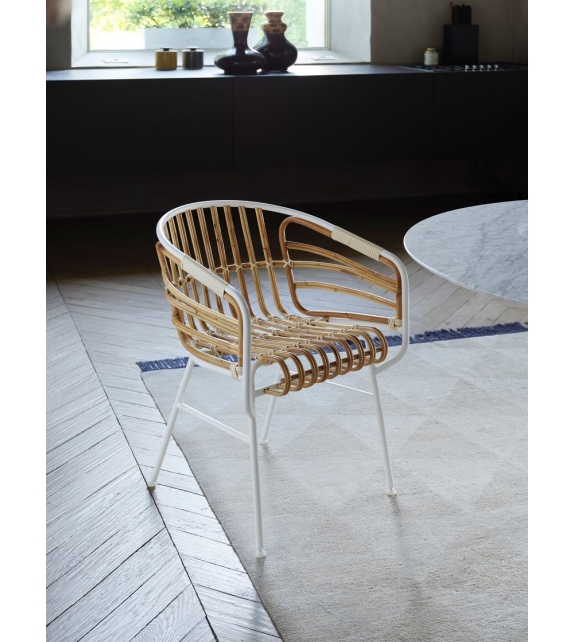 Raphia Rattan Casamania & Horm Chaise