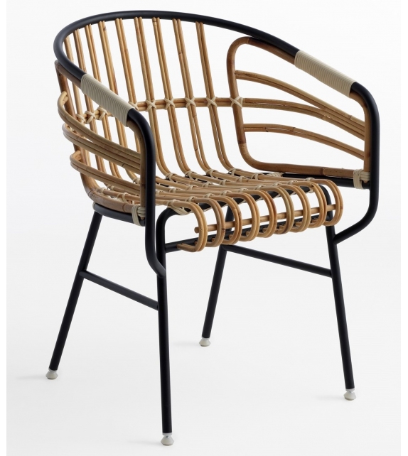 Raphia Rattan Casamania & Horm Chaise