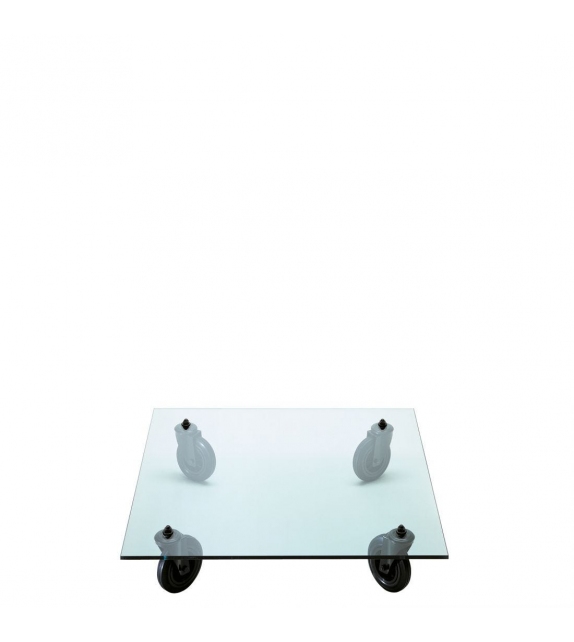 Tavolo con Ruote Fontana Arte Tavolino
