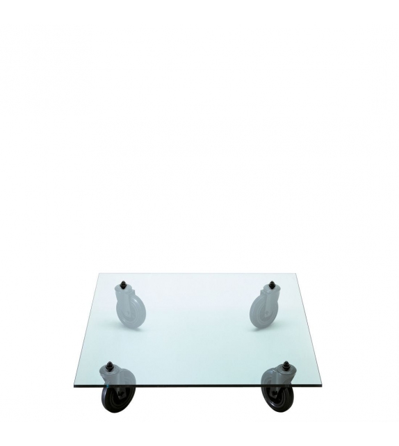 Tavolo con Ruote Fontana Arte Tavolino