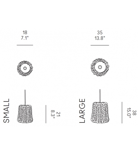 Granny Casamania & Horm Lámpara De Suspensión