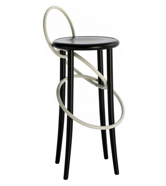 Cirque Gebrüder Thonet Vienna Tabouret
