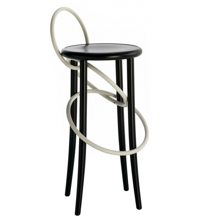 Cirque Gebrüder Thonet Vienna Hocker