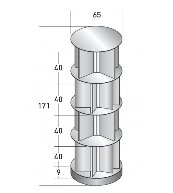 Babele Natevo Bookcase