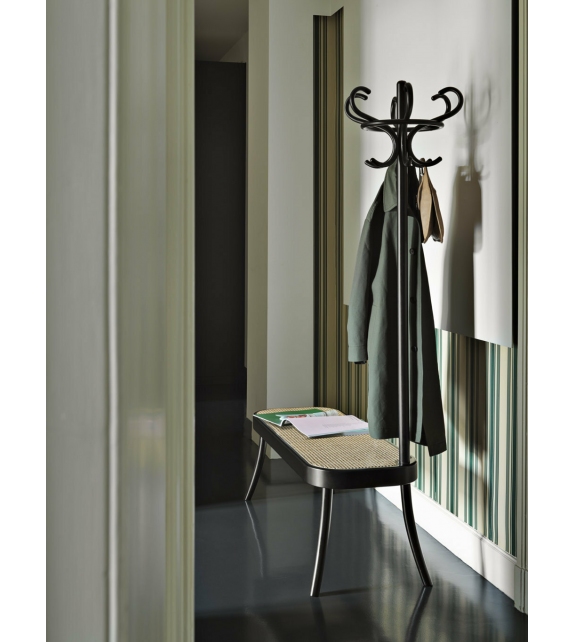 Coat Rack Bench Gebrüder Thonet Vienna Panca Appendiabiti
