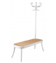 Coat Rack Bench Gebrüder Thonet Vienna Banco Y Percha