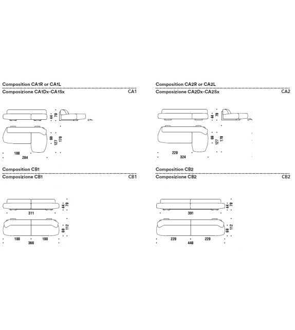 Gogan Moroso Canapé Modulable