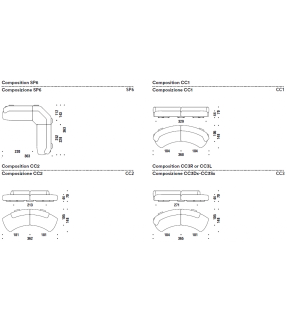 Gogan Moroso Canapé Modulable