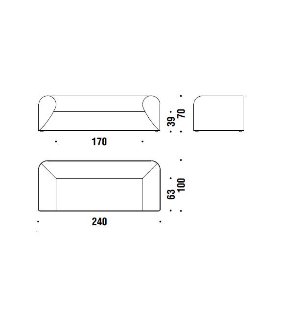Heartbreaker Moroso Sofa