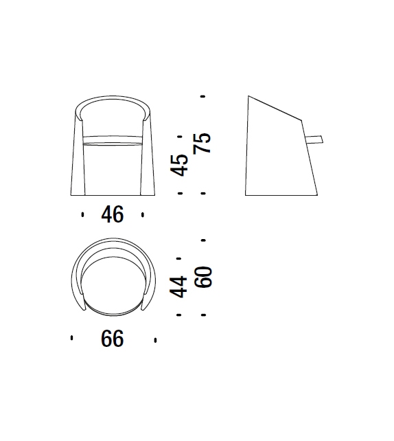 Husk Moroso Petit Fauteuil