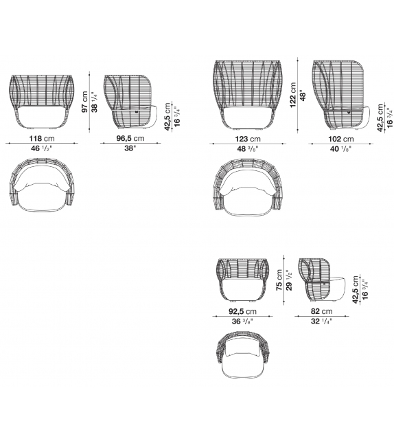 Bay Sofa B&B Italia Outdoor