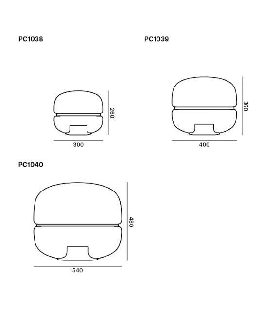 Macaron Brokis Lampada da Tavolo