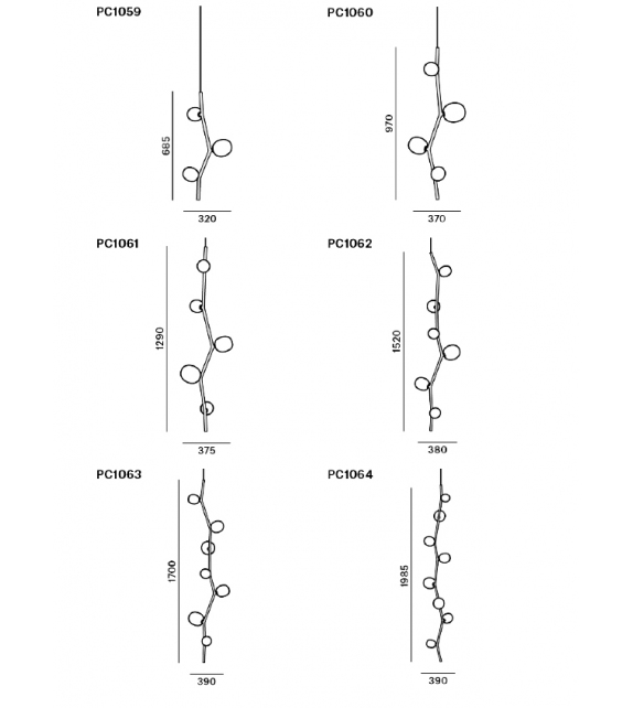 Ivy Brokis Suspension Lamp