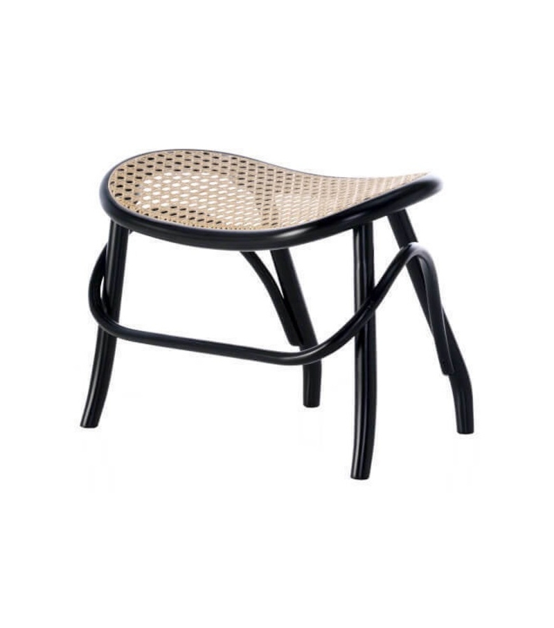 Lehnstuhl Hocker Gebrüder Thonet Vienna Reposapiés