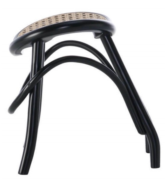 Lehnstuhl Hocker Gebrüder Thonet Vienna Poggiapiedi