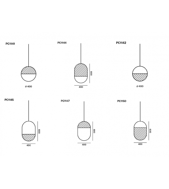 Geometric Light Brokis Suspension