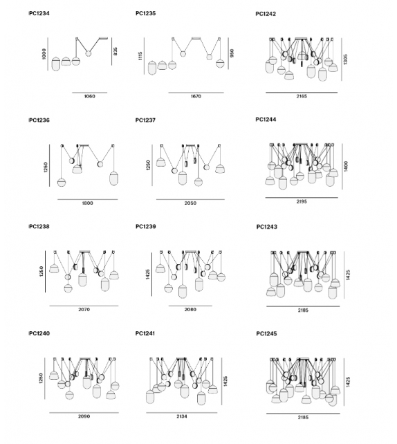 Planets Brokis Suspension Lamp