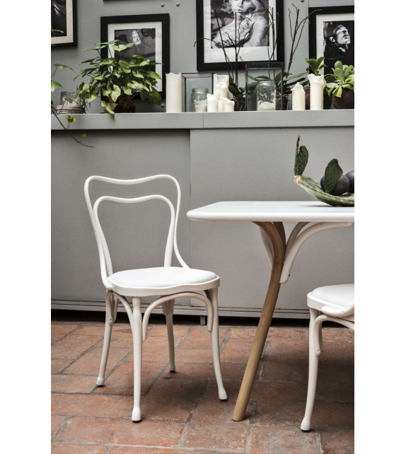 Loos Café Museum Gebrüder Thonet Vienna Padded Chair