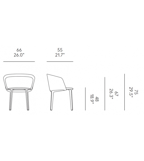 Lepel Casamania & Horm Petit Fauteuil Matelassée