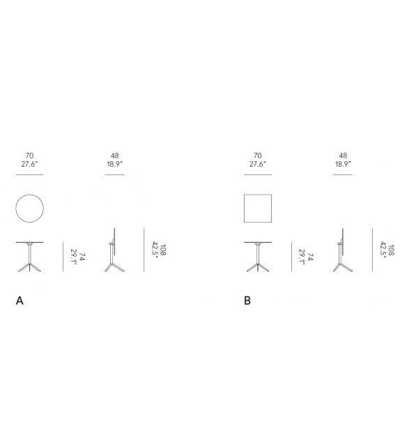 T4 Casamania & Horm Bistrot Table